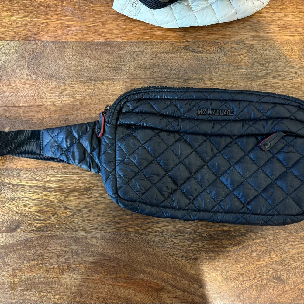 MZ Wallace Black Large Metro Belt Bag
